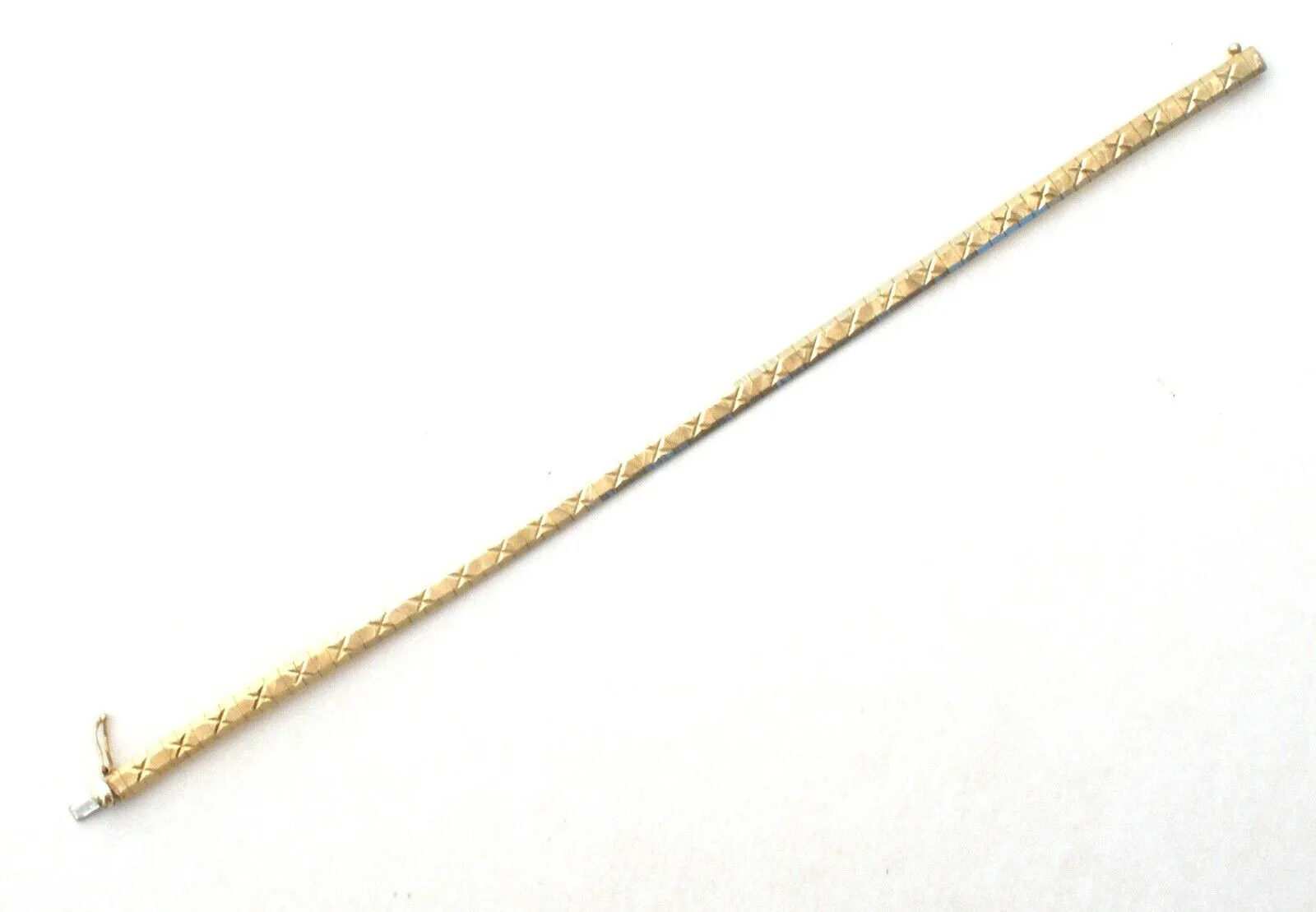 10K Gold Flexible Bangle Bracelet Vintage