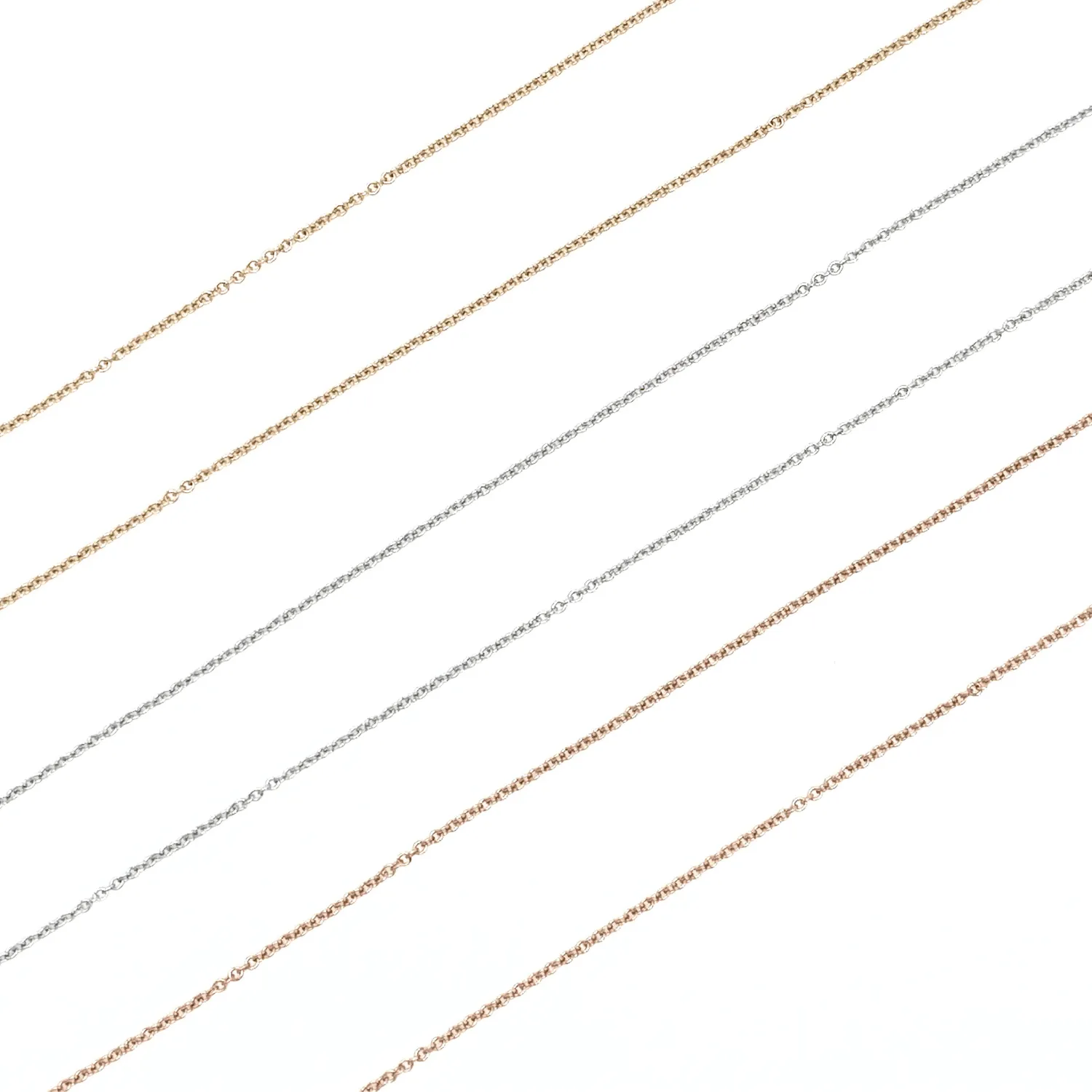 14k Gold Diamond Cut Chain