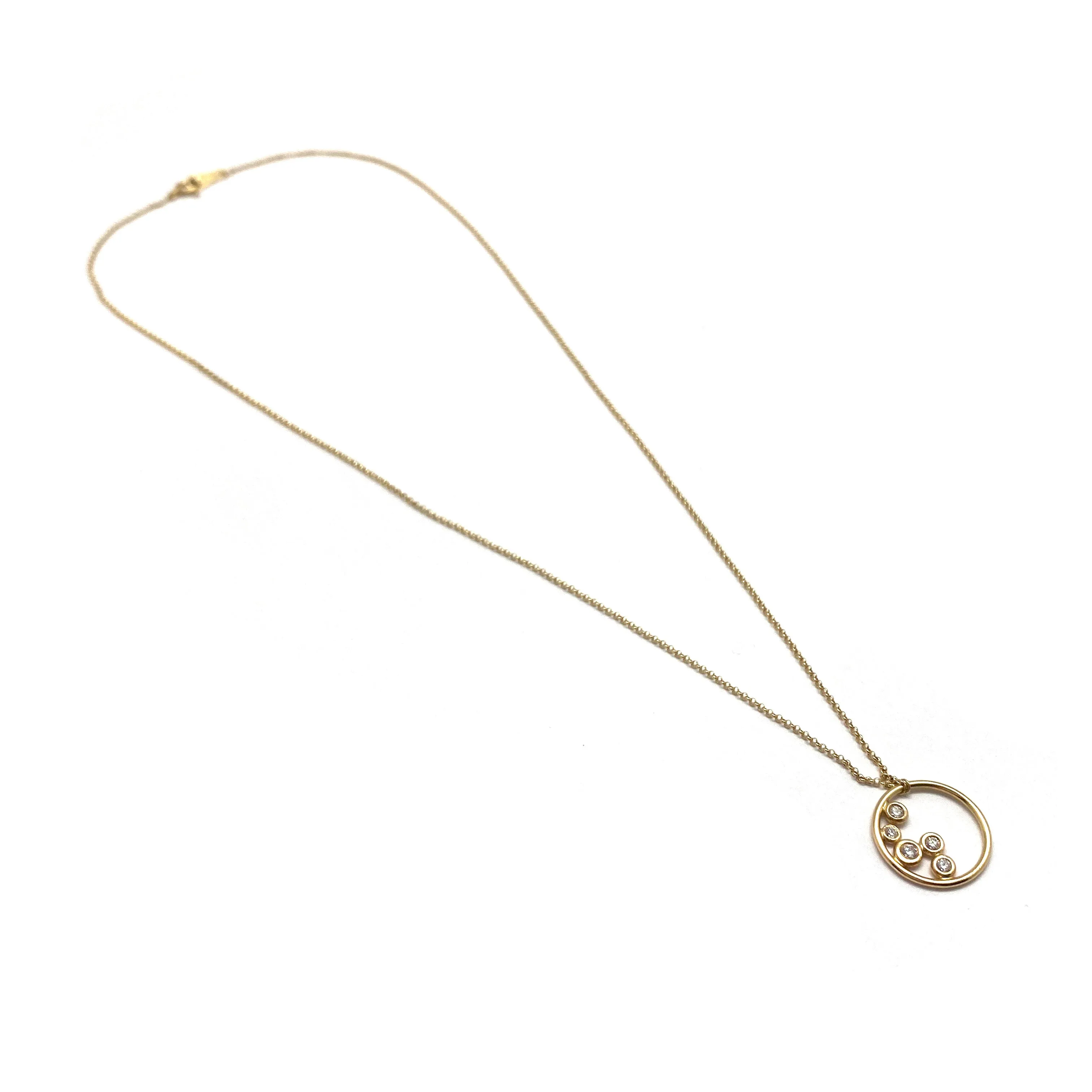 18k Gold and Diamond Necklace