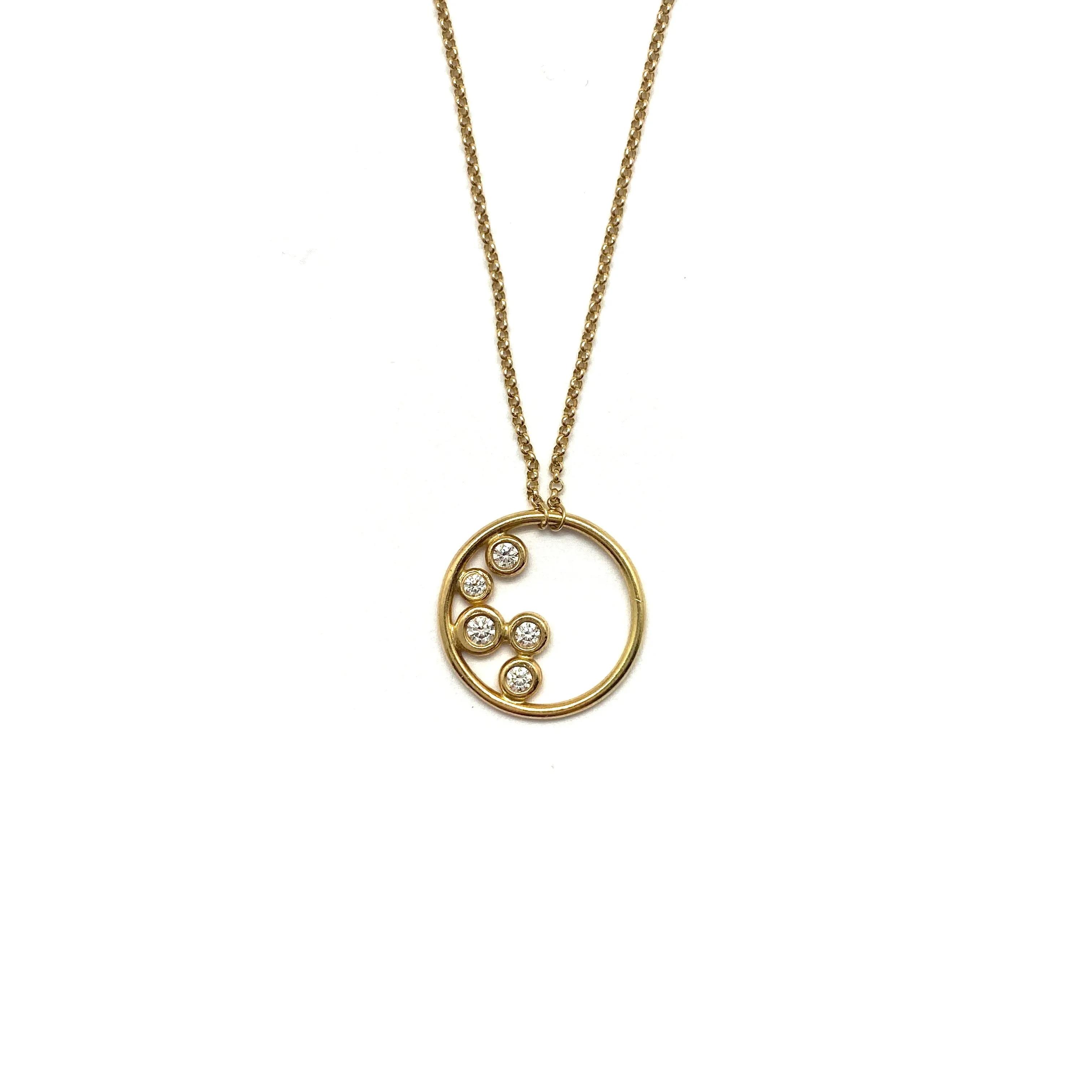 18k Gold and Diamond Necklace