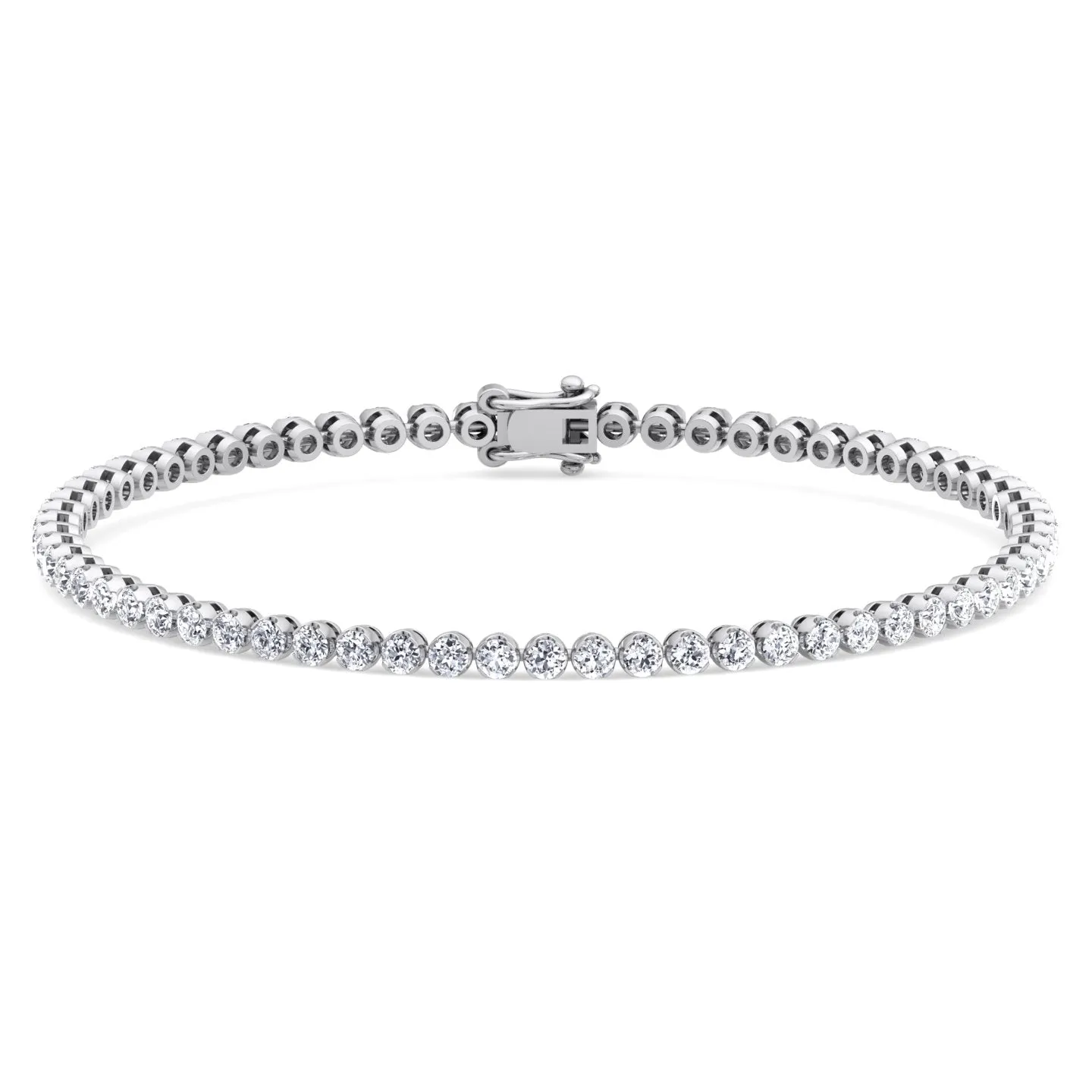 5CT Tennis Bracelet Round Cut