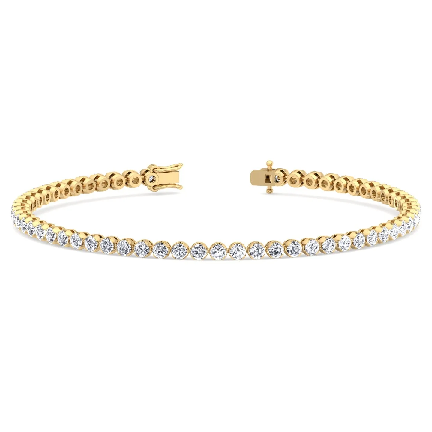 5CT Tennis Bracelet Round Cut