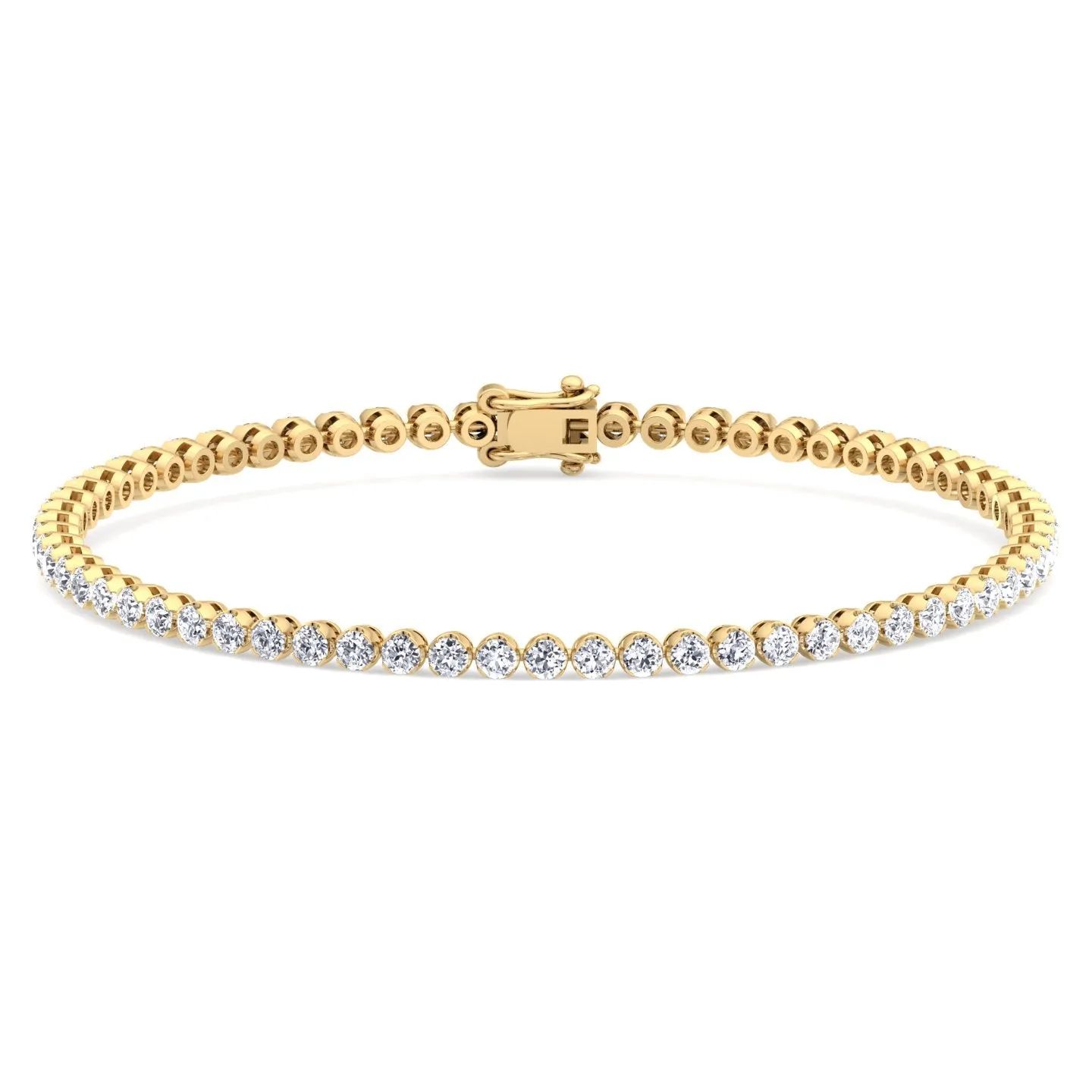 5CT Tennis Bracelet Round Cut