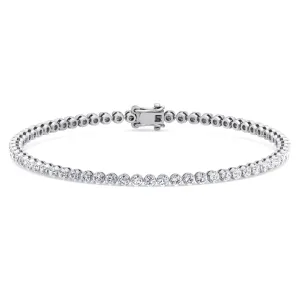 5CT Tennis Bracelet Round Cut