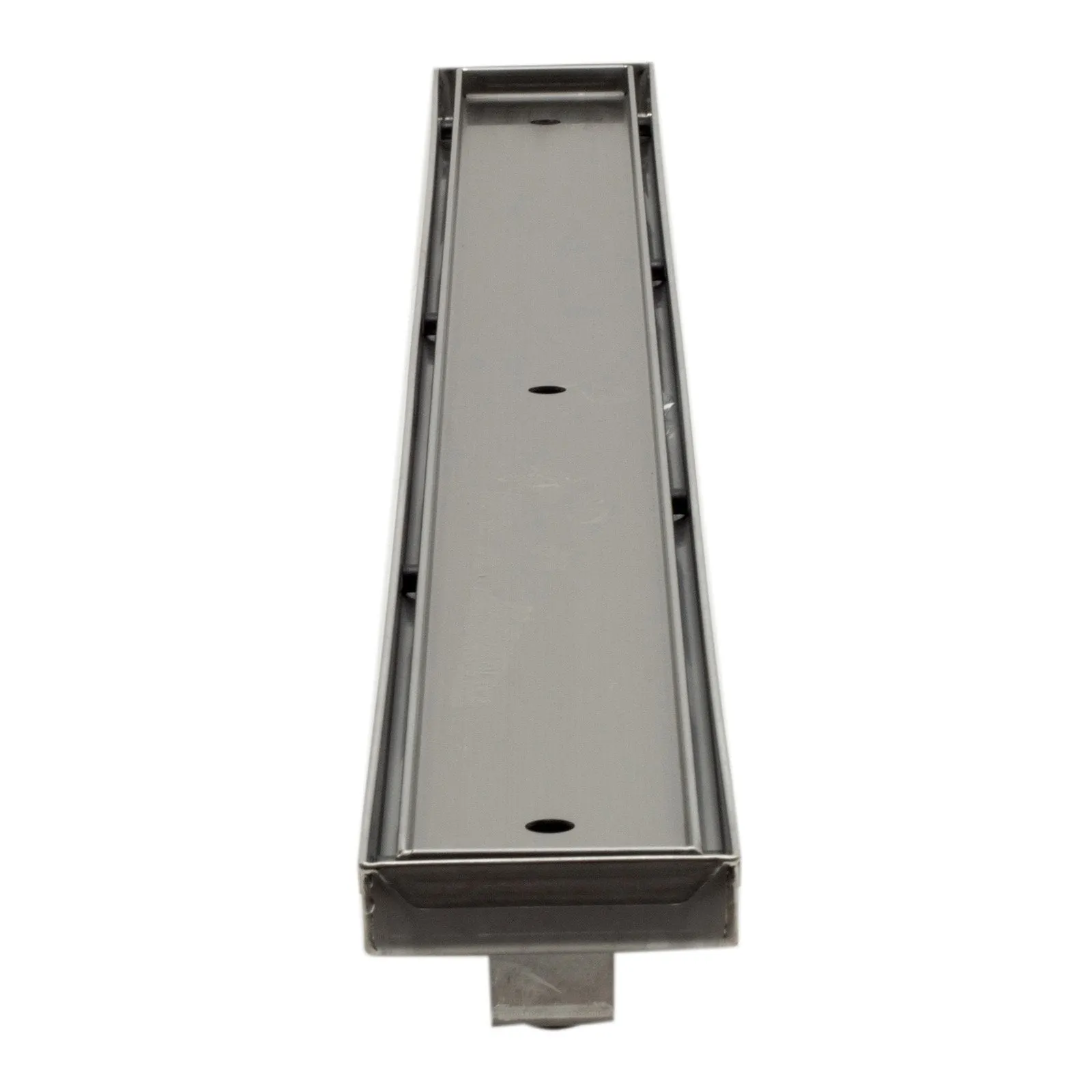 ALFI Brand ABLD36A 36" Modern Stainless Steel Linear Shower Drain without Cover