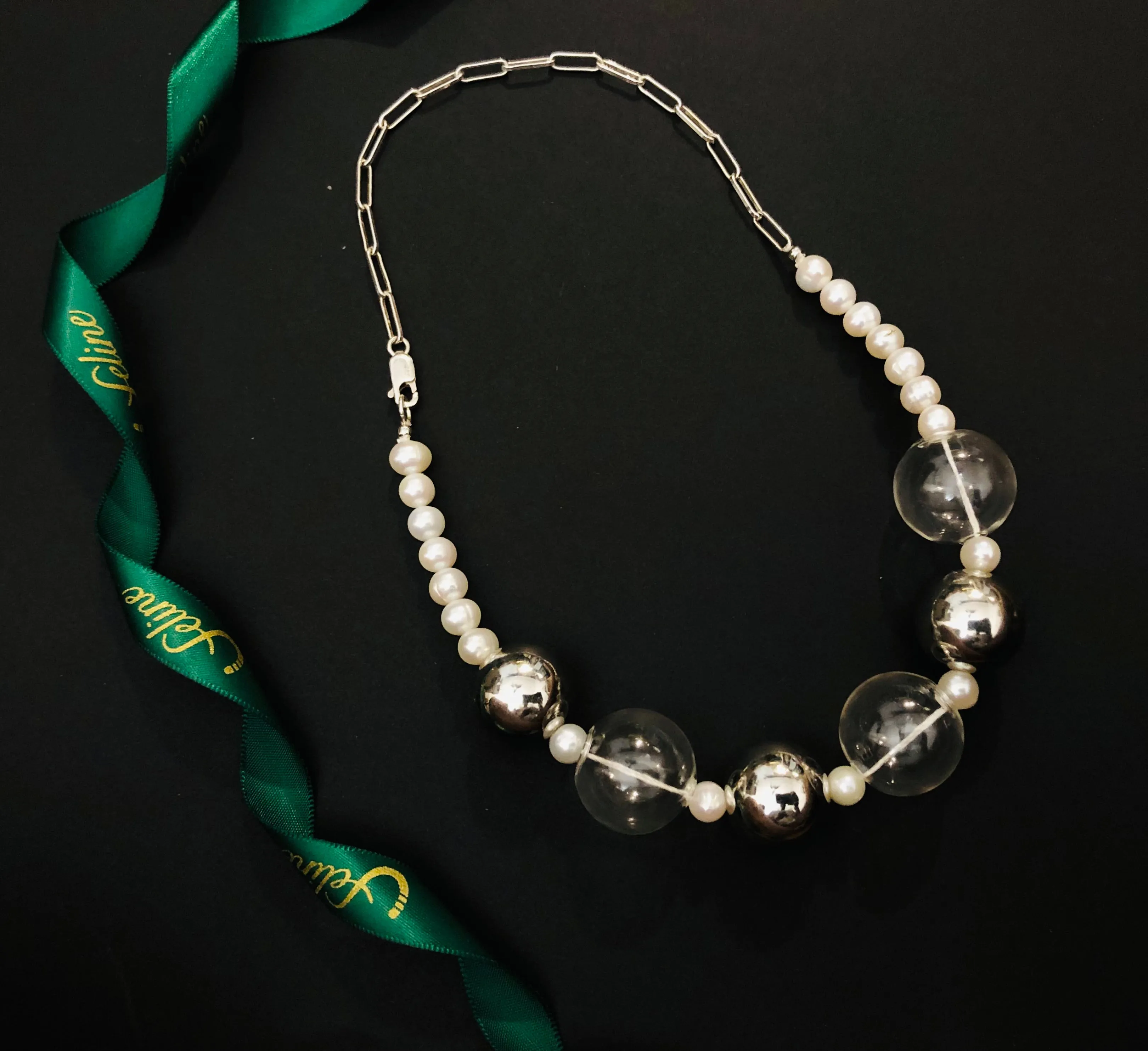Ankara Sterling Silver Necklace