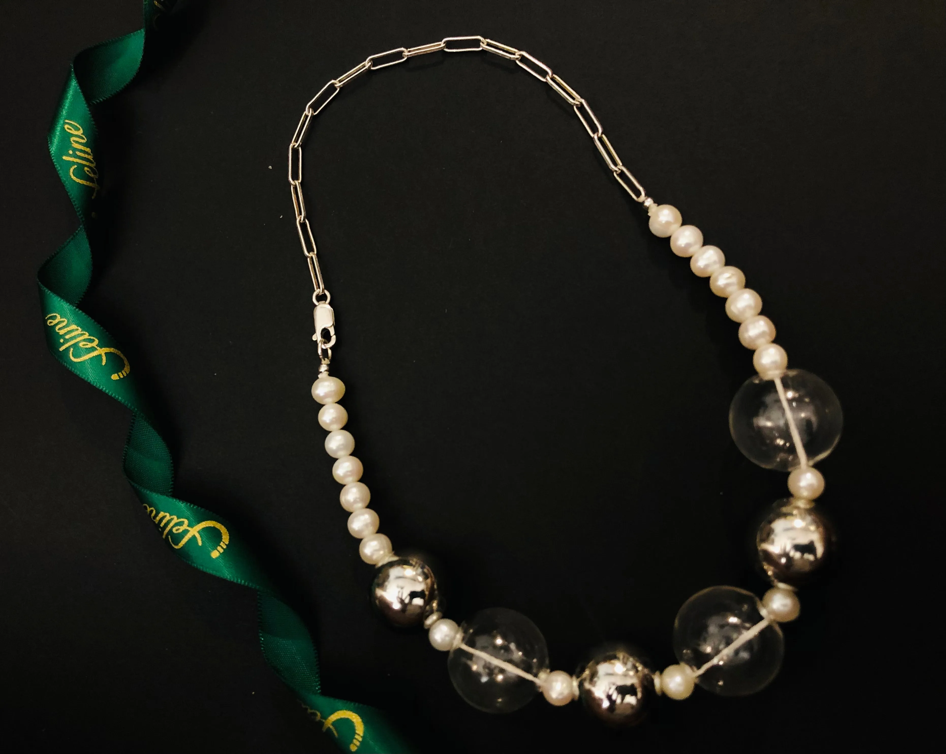 Ankara Sterling Silver Necklace