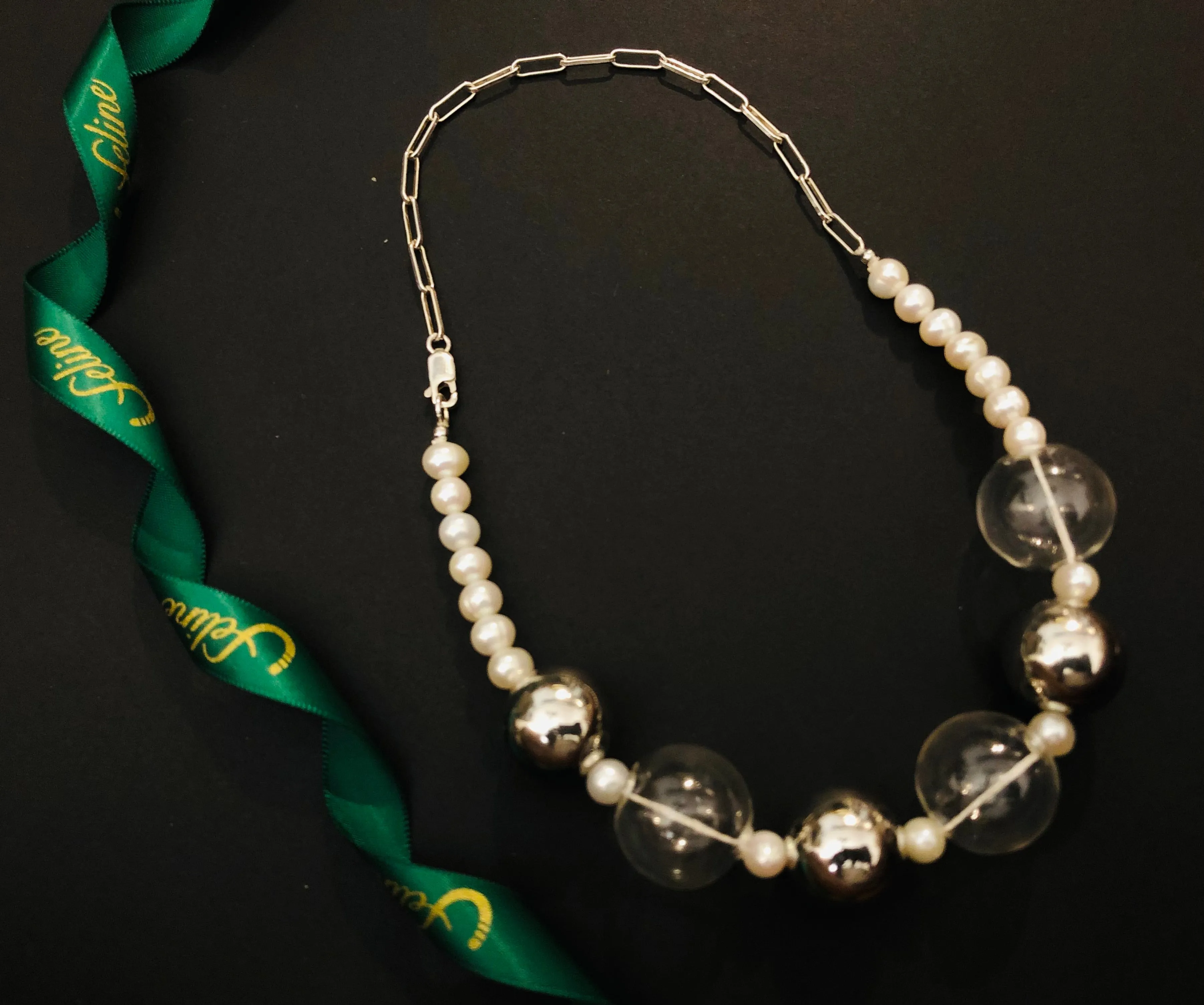 Ankara Sterling Silver Necklace