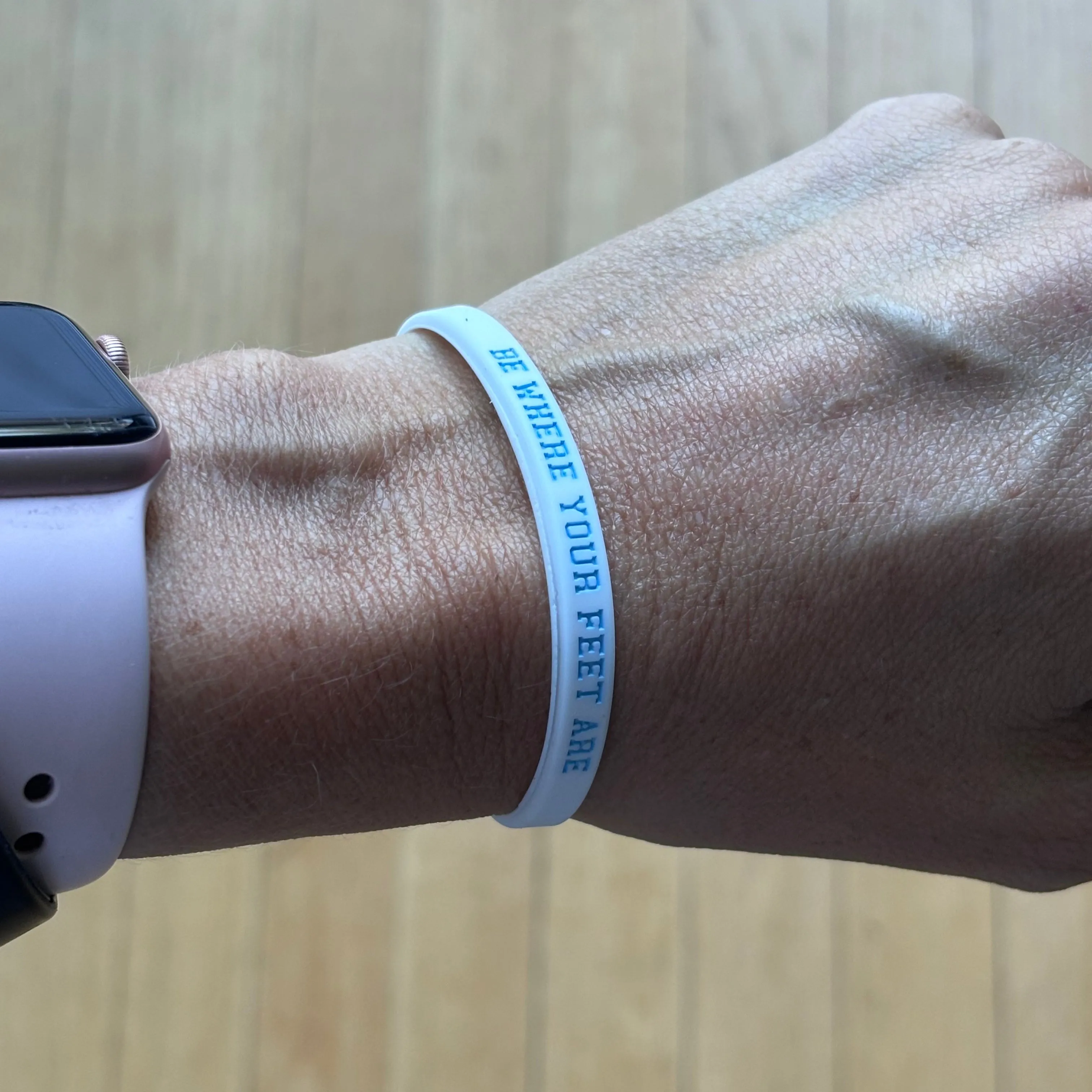 Be Where Your Feet Are Bracelets (Available Individually or in Bulk)