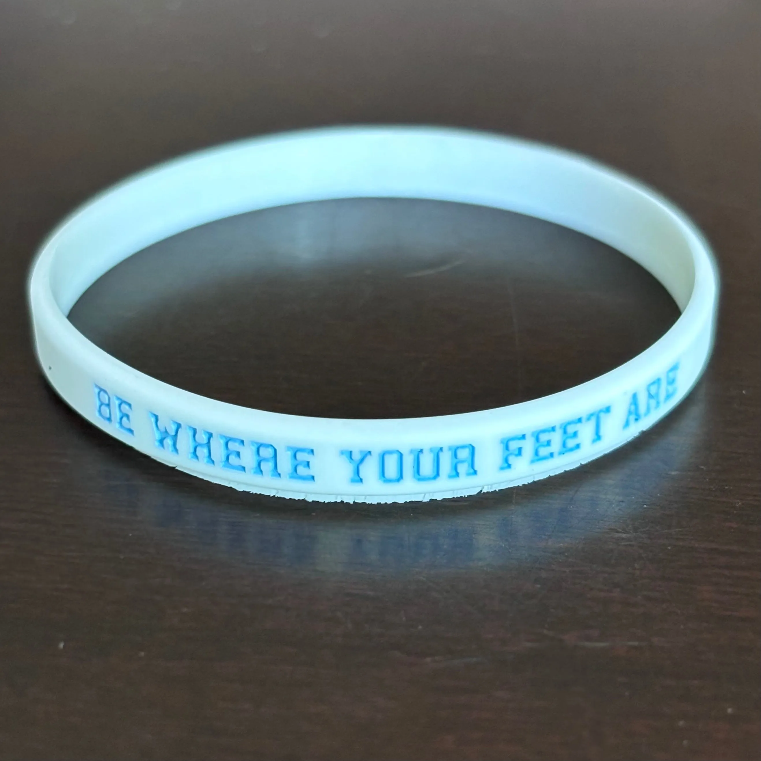 Be Where Your Feet Are Bracelets (Available Individually or in Bulk)
