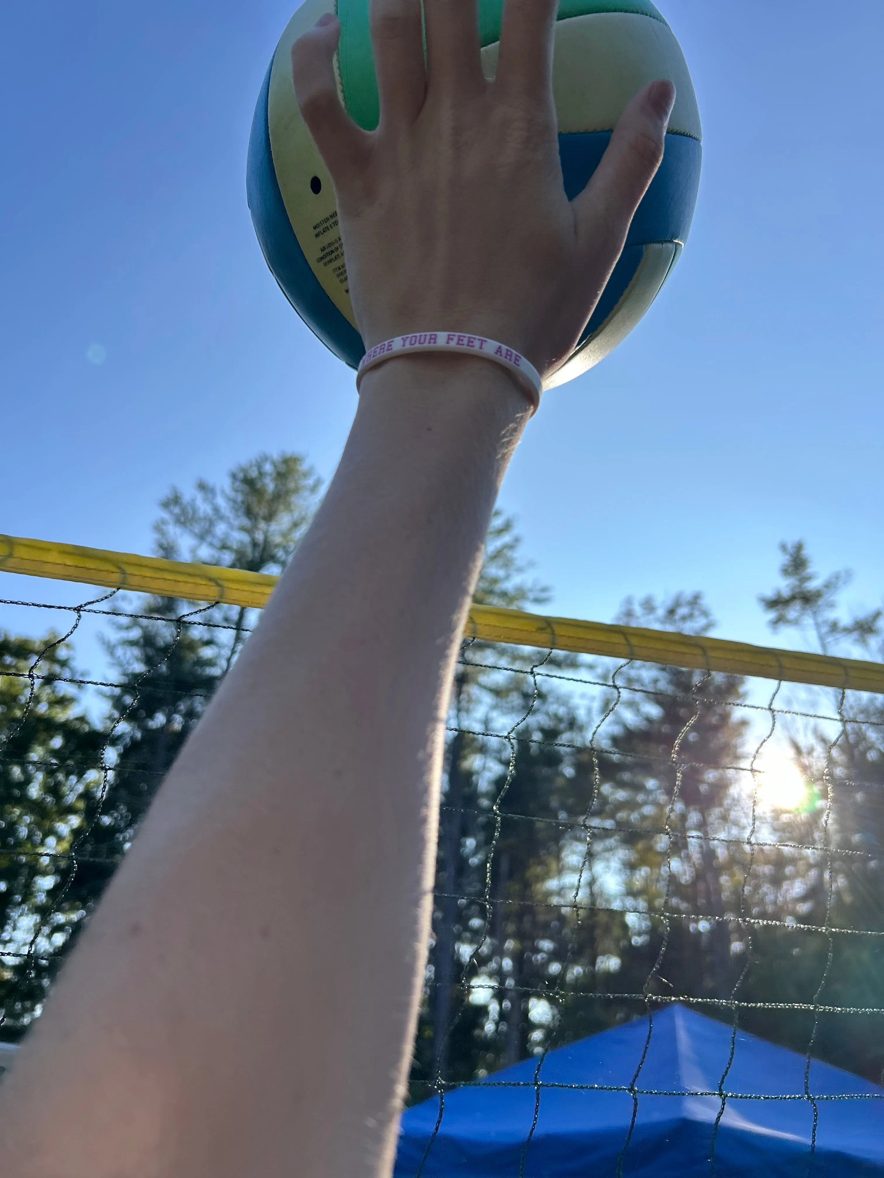 Be Where Your Feet Are Bracelets (Available Individually or in Bulk)