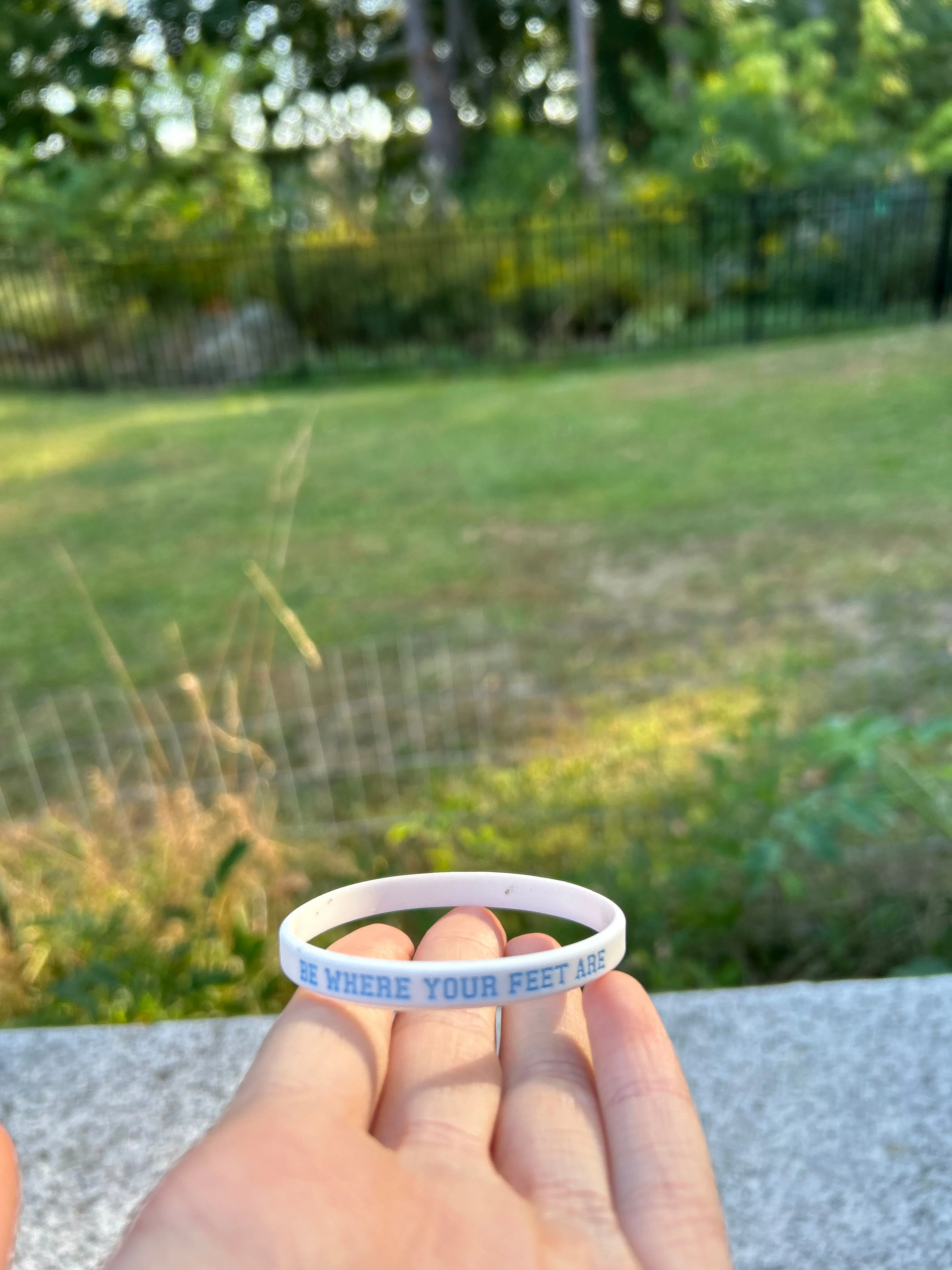 Be Where Your Feet Are Bracelets (Available Individually or in Bulk)