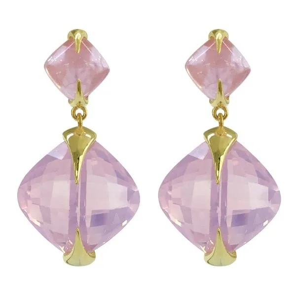 Bright Pink Earrings