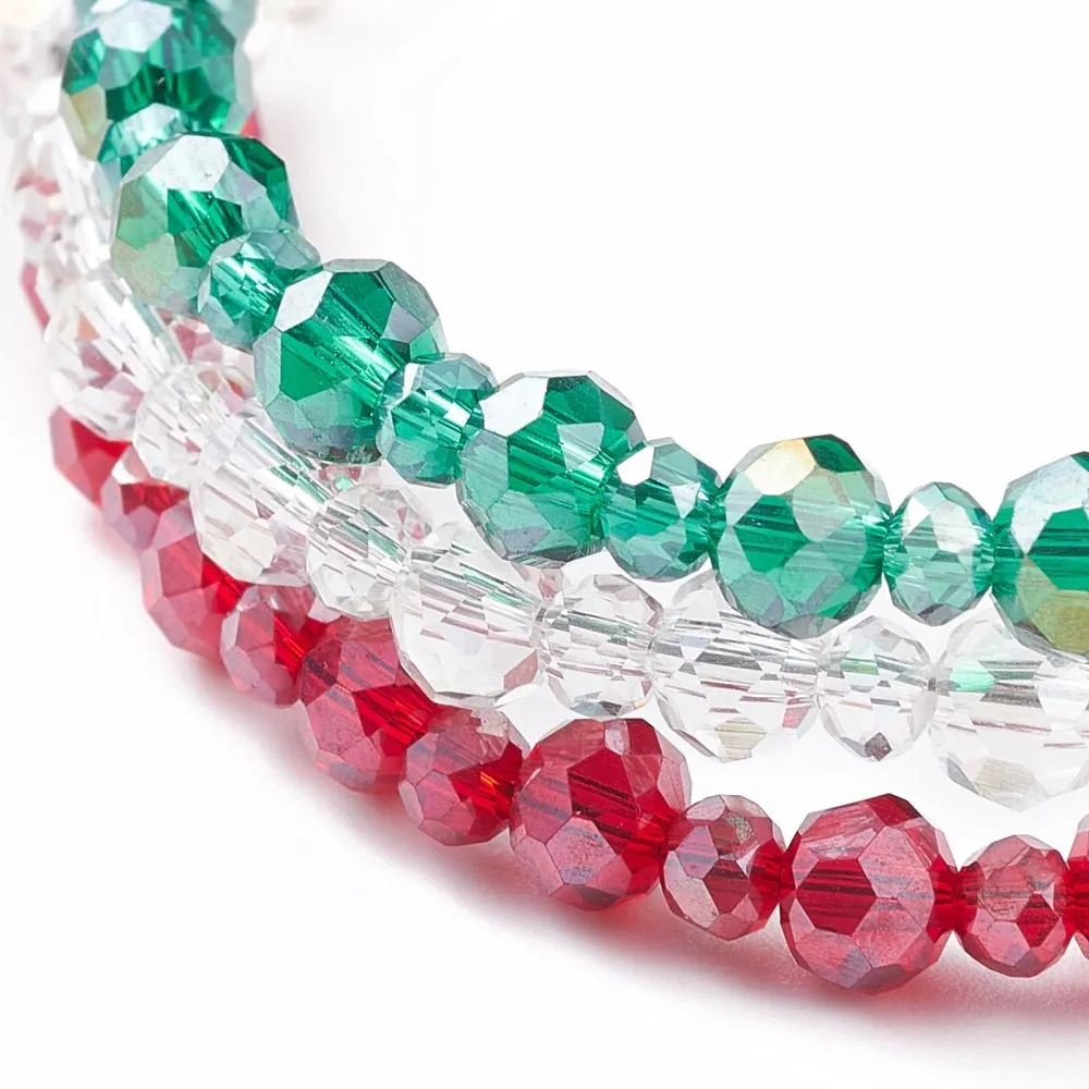 Christmas Beaded Bracelet