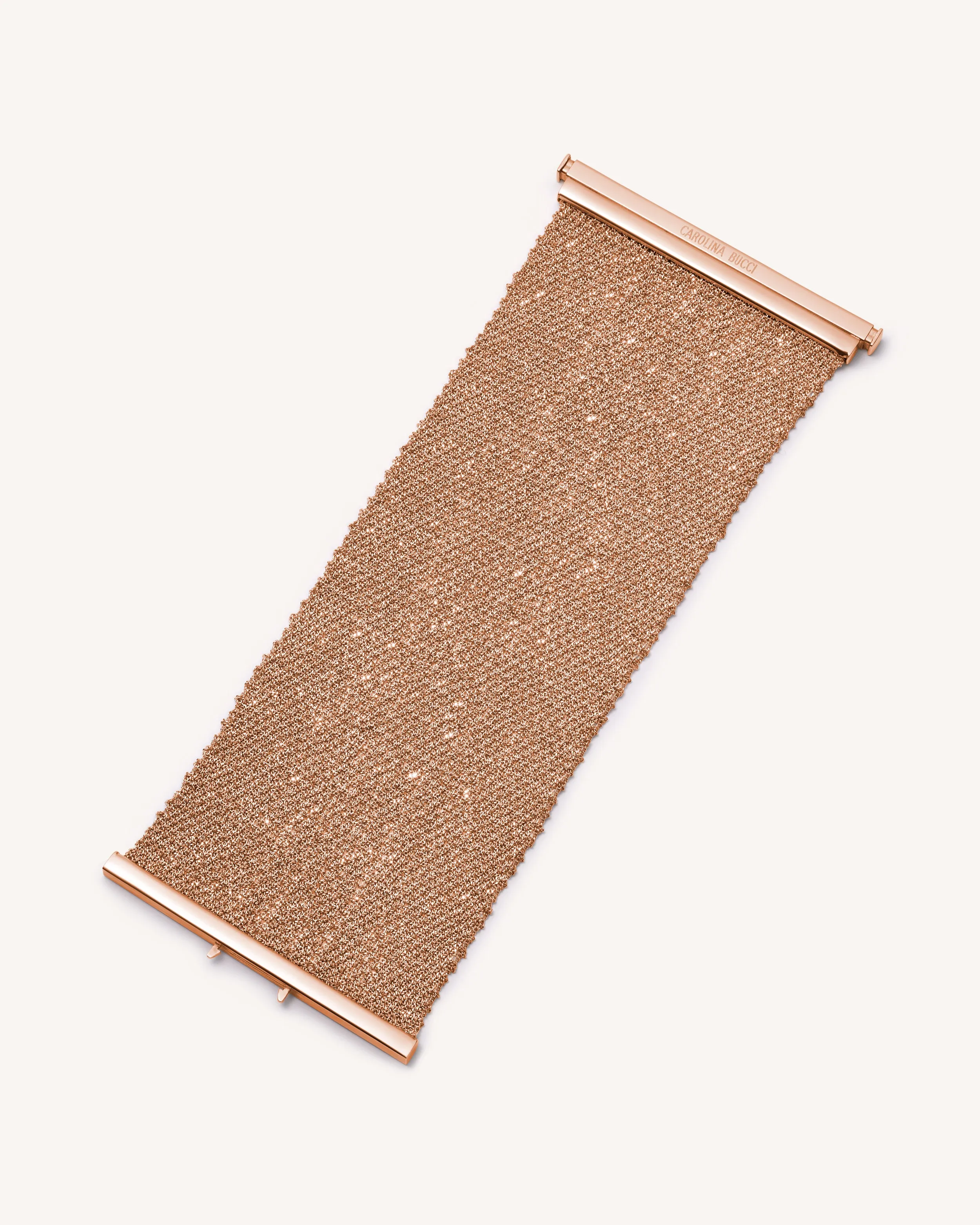 Classic All Gold 6cm Woven Bracelet