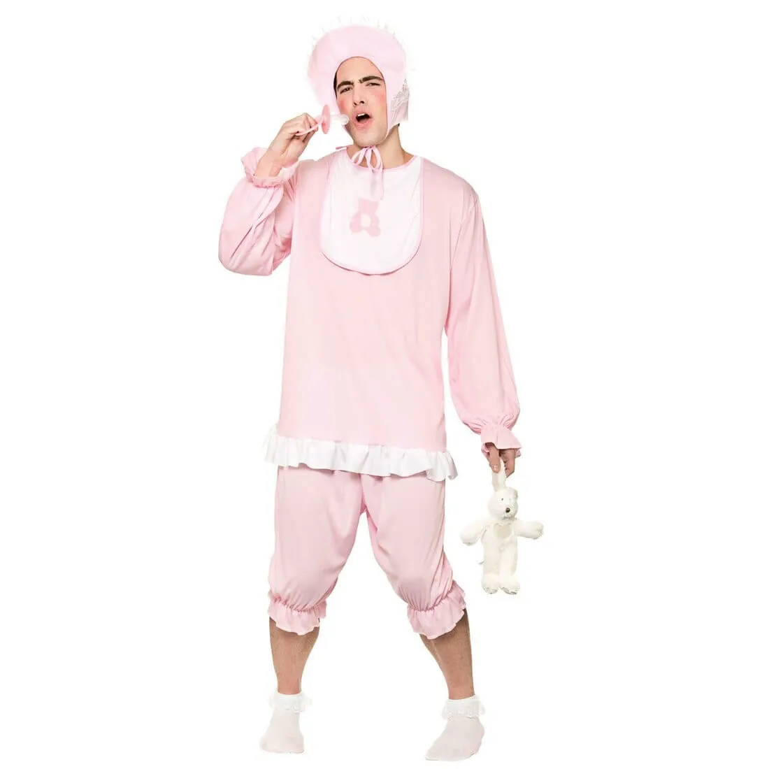 Cute Baby Girl Pink Stag Fancy Dress Party Costume