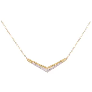 Diamond Arora Chevron Necklace