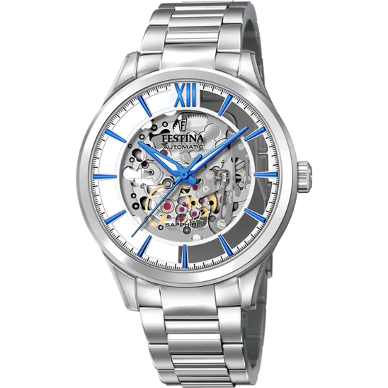 Festina Automatic Stainless Steel Analog Mens Watch I Model F20630/2 Automatic Movement