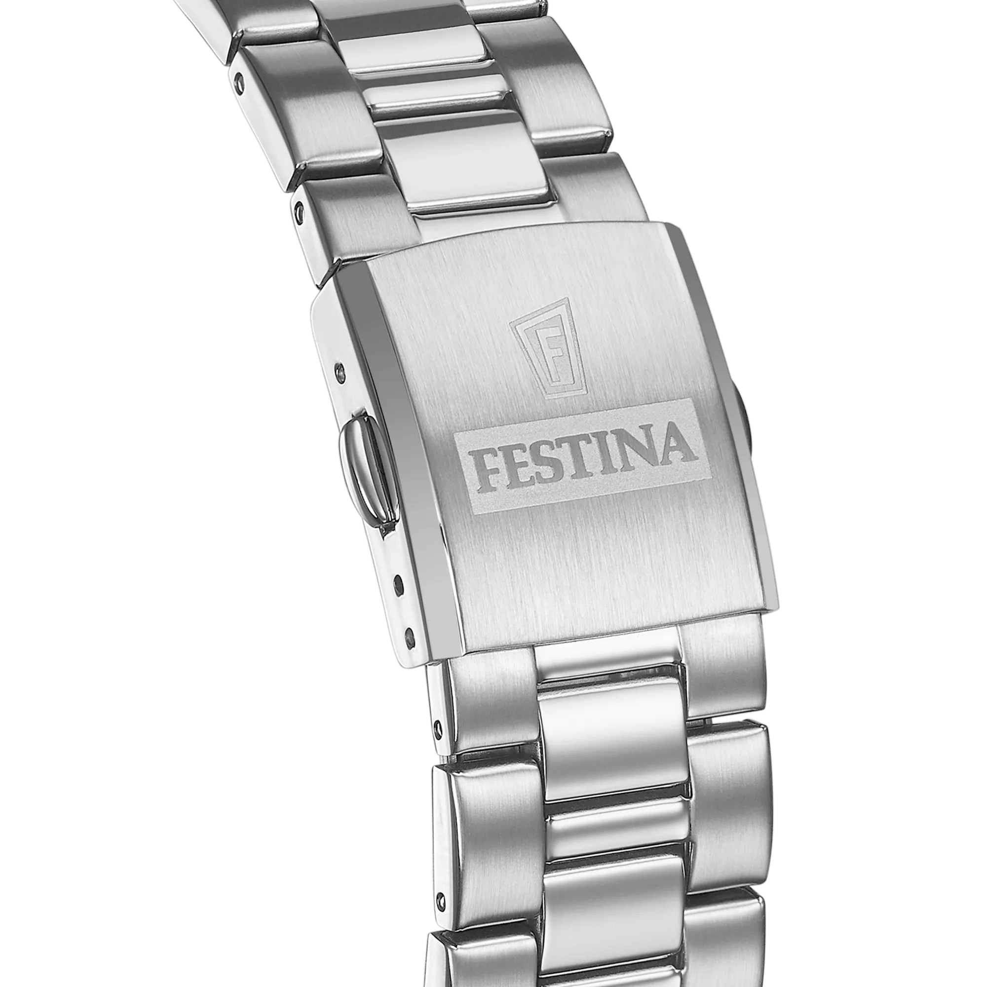 Festina Timeless Chronograph Stainless Steel Chronograph Mens Watch I Model F20560/4 Quartz Movement
