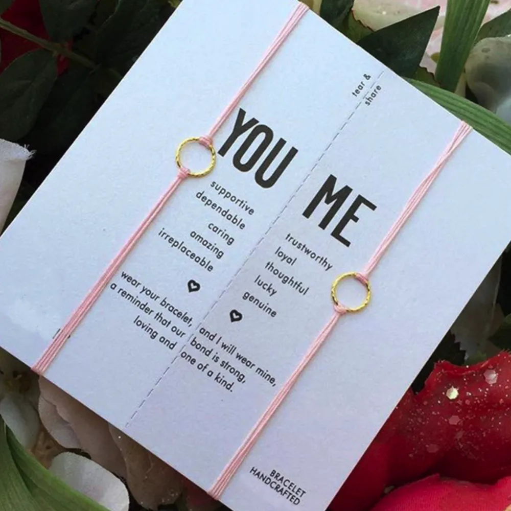 Friendship Bracelet Set - You & Me