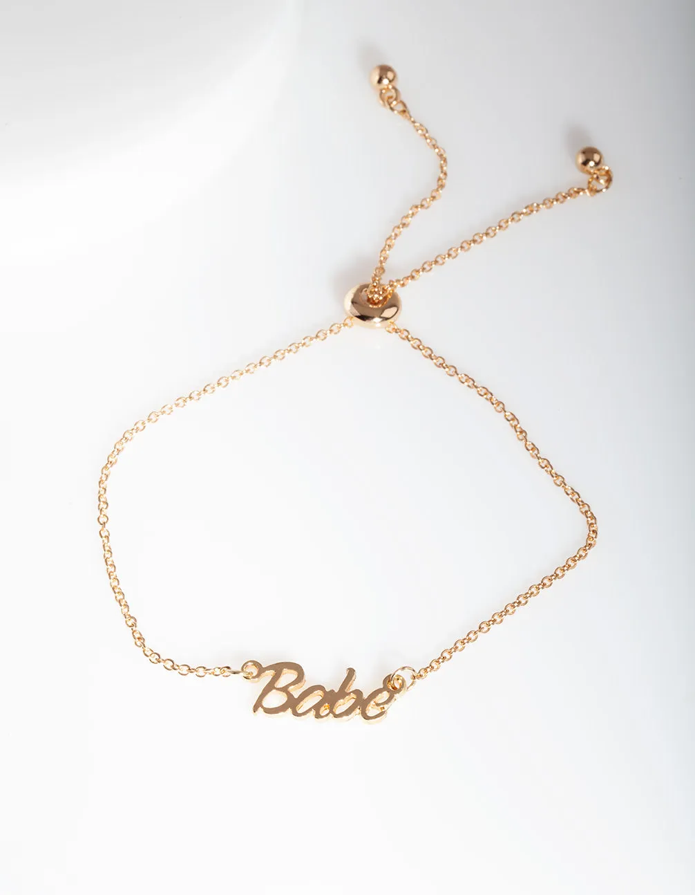 Gold Babe Bracelet