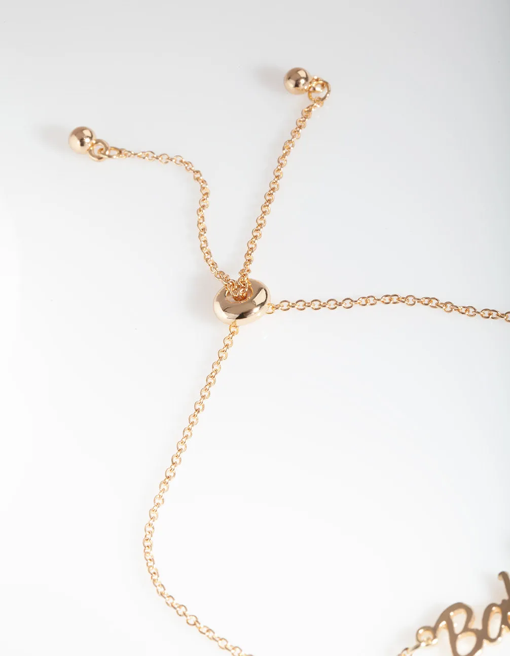 Gold Babe Bracelet