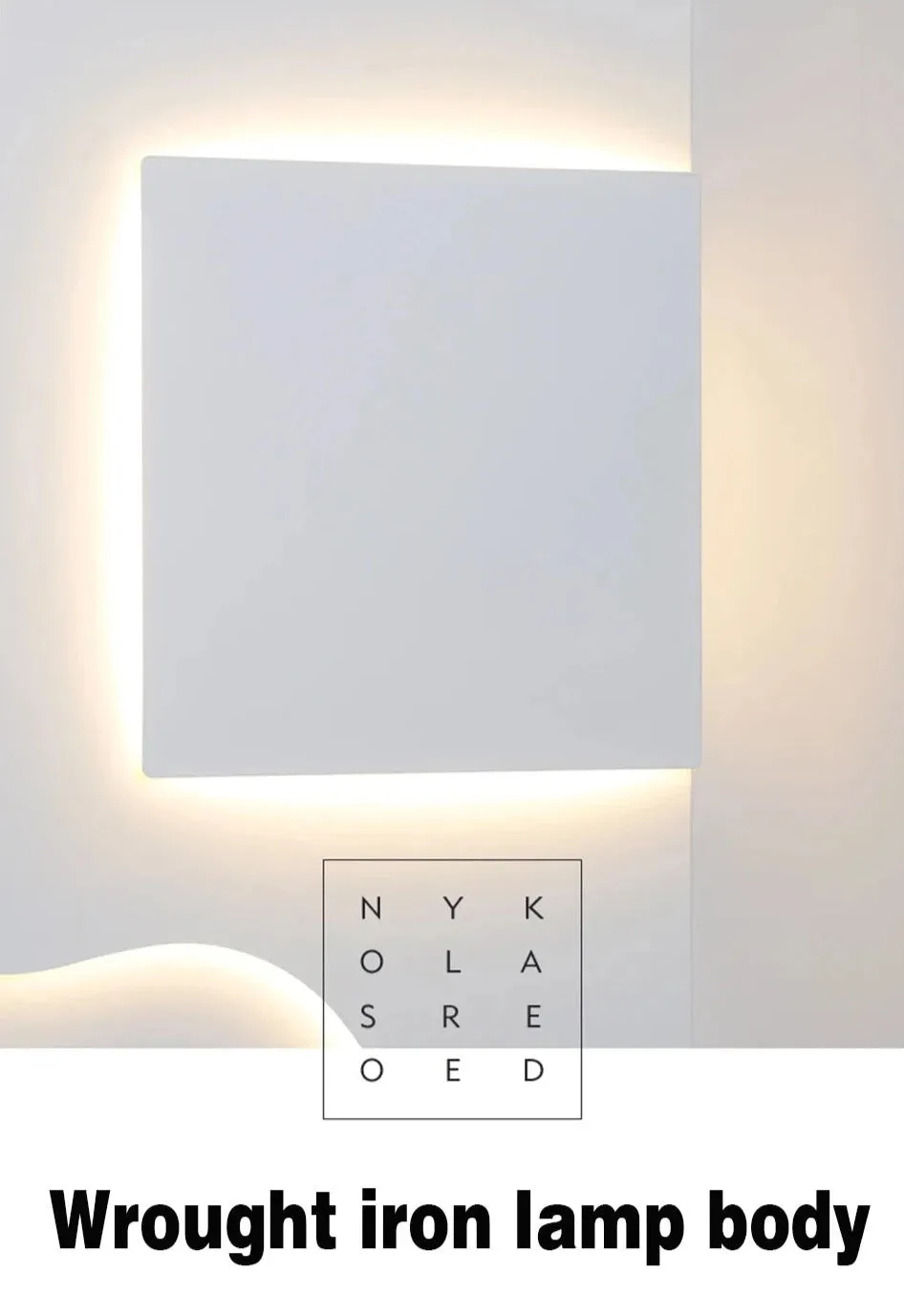 IIS Creative Indoor Wall Sconce Face Profile Art light LED