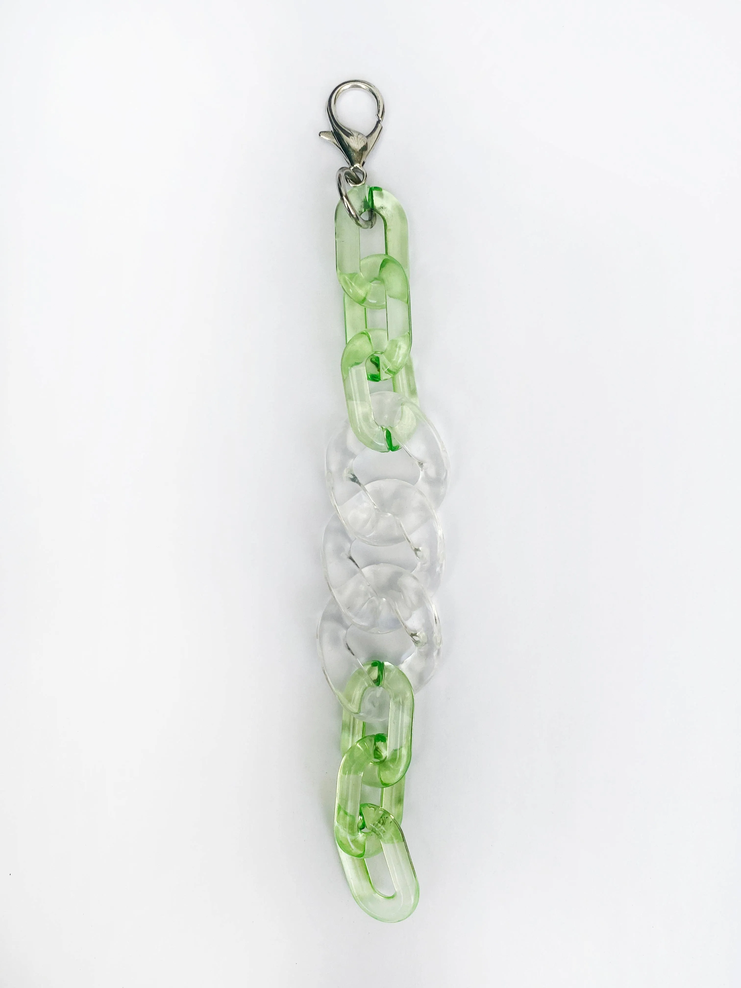 INFINITE COLORS Bracelet - Clear & Lime Green