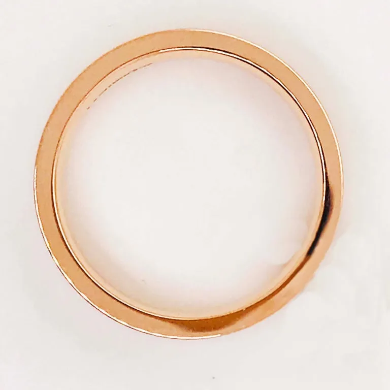 Men's Rose Gold Band Ring