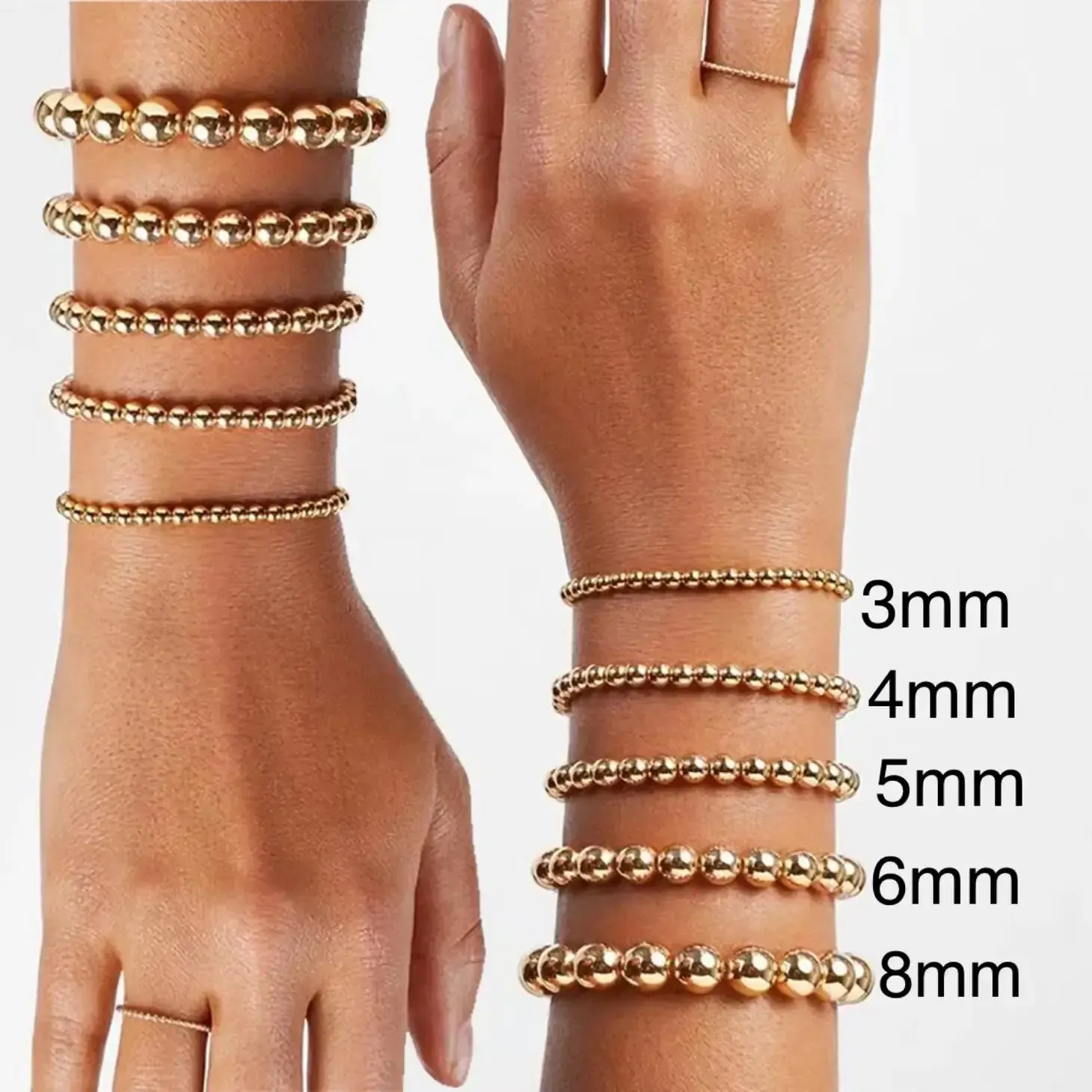 Merry Christmas Embroidered & 18k Gold Filled Bracelet