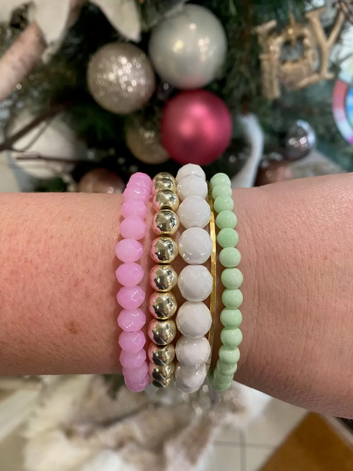 Mint Round 6mm Bracelet