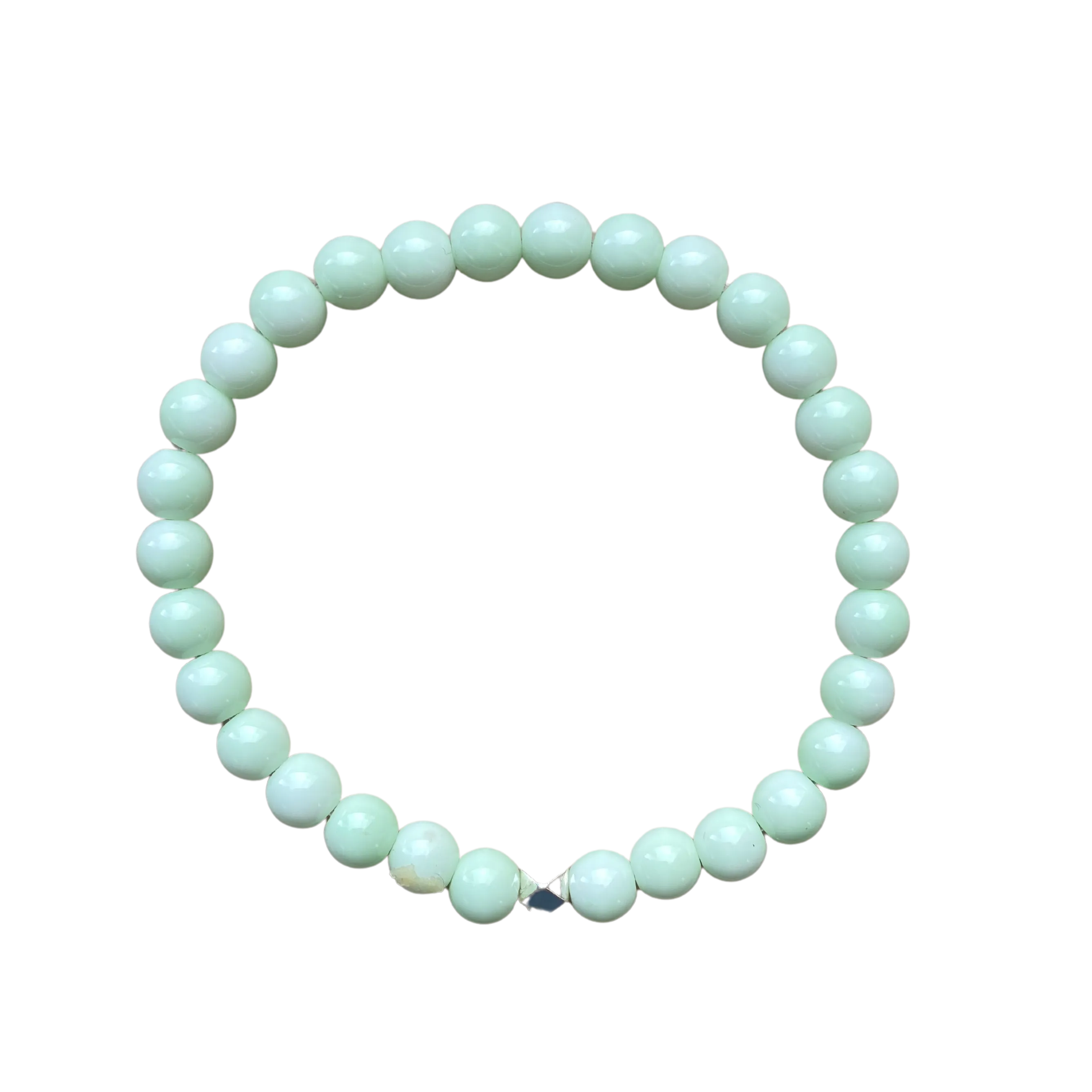 Mint Round 6mm Bracelet