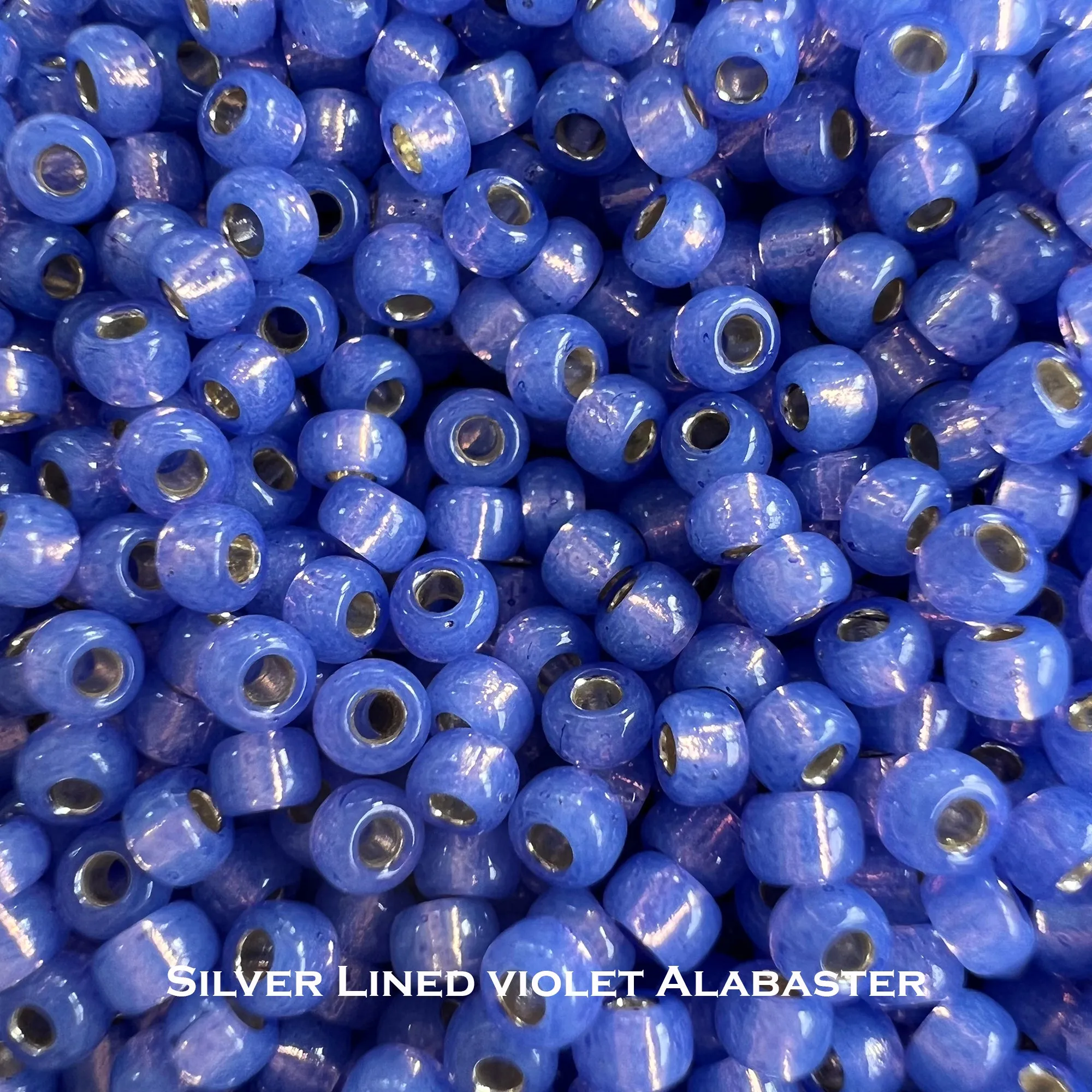 Miyuki Seed Beads 8/0 Silver Lined - choose color