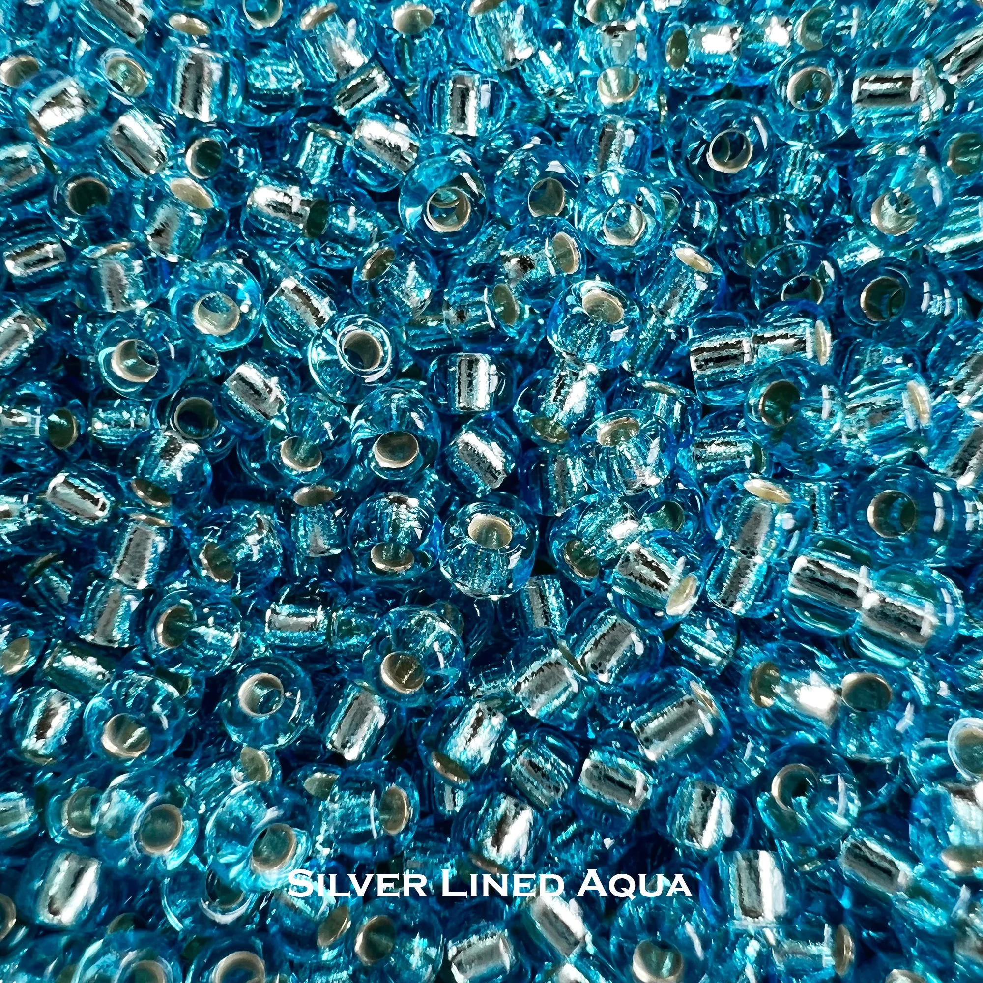 Miyuki Seed Beads 8/0 Silver Lined - choose color