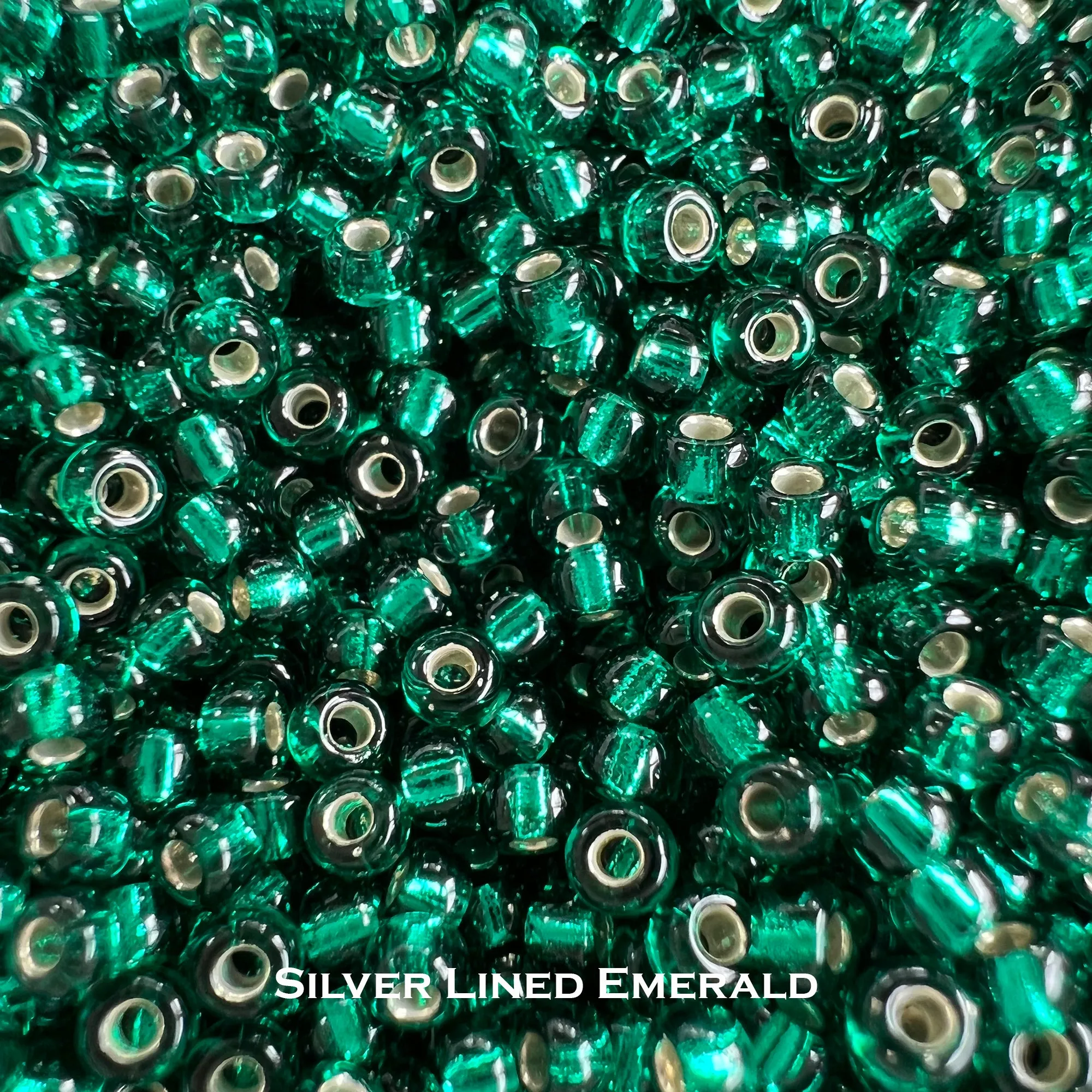 Miyuki Seed Beads 8/0 Silver Lined - choose color
