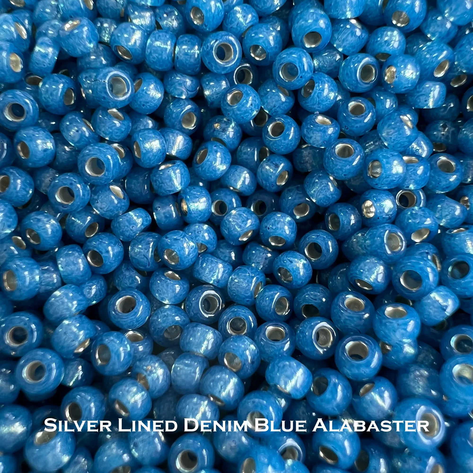 Miyuki Seed Beads 8/0 Silver Lined - choose color