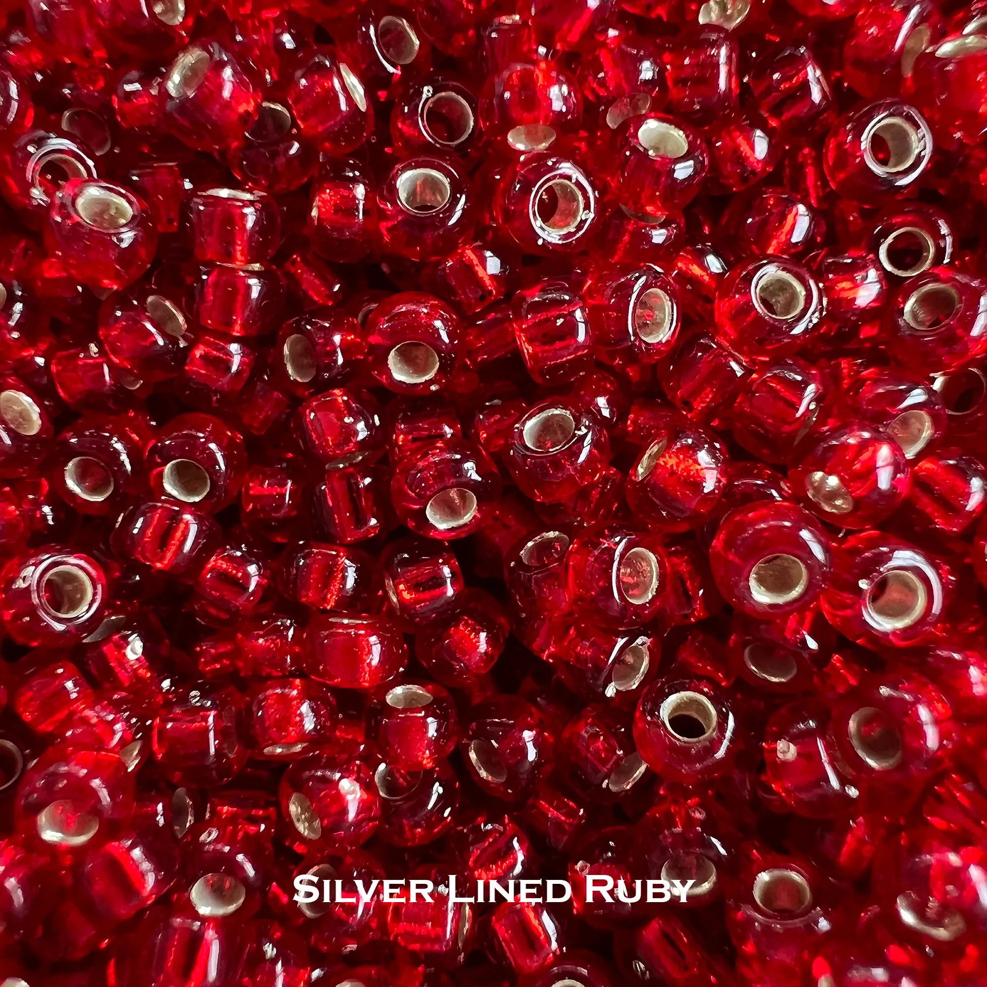 Miyuki Seed Beads 8/0 Silver Lined - choose color