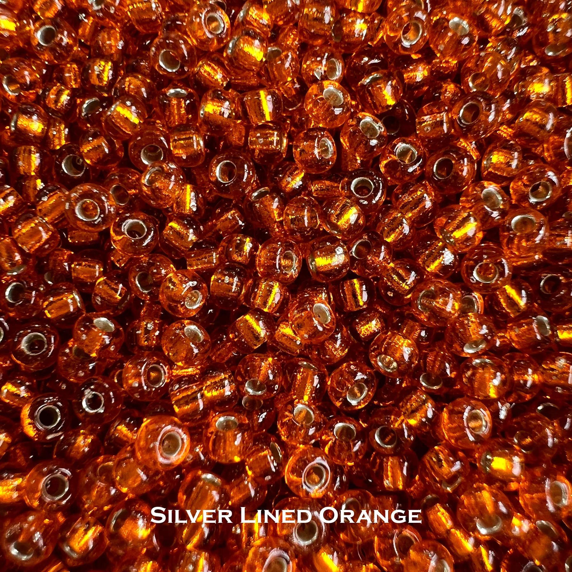 Miyuki Seed Beads 8/0 Silver Lined - choose color