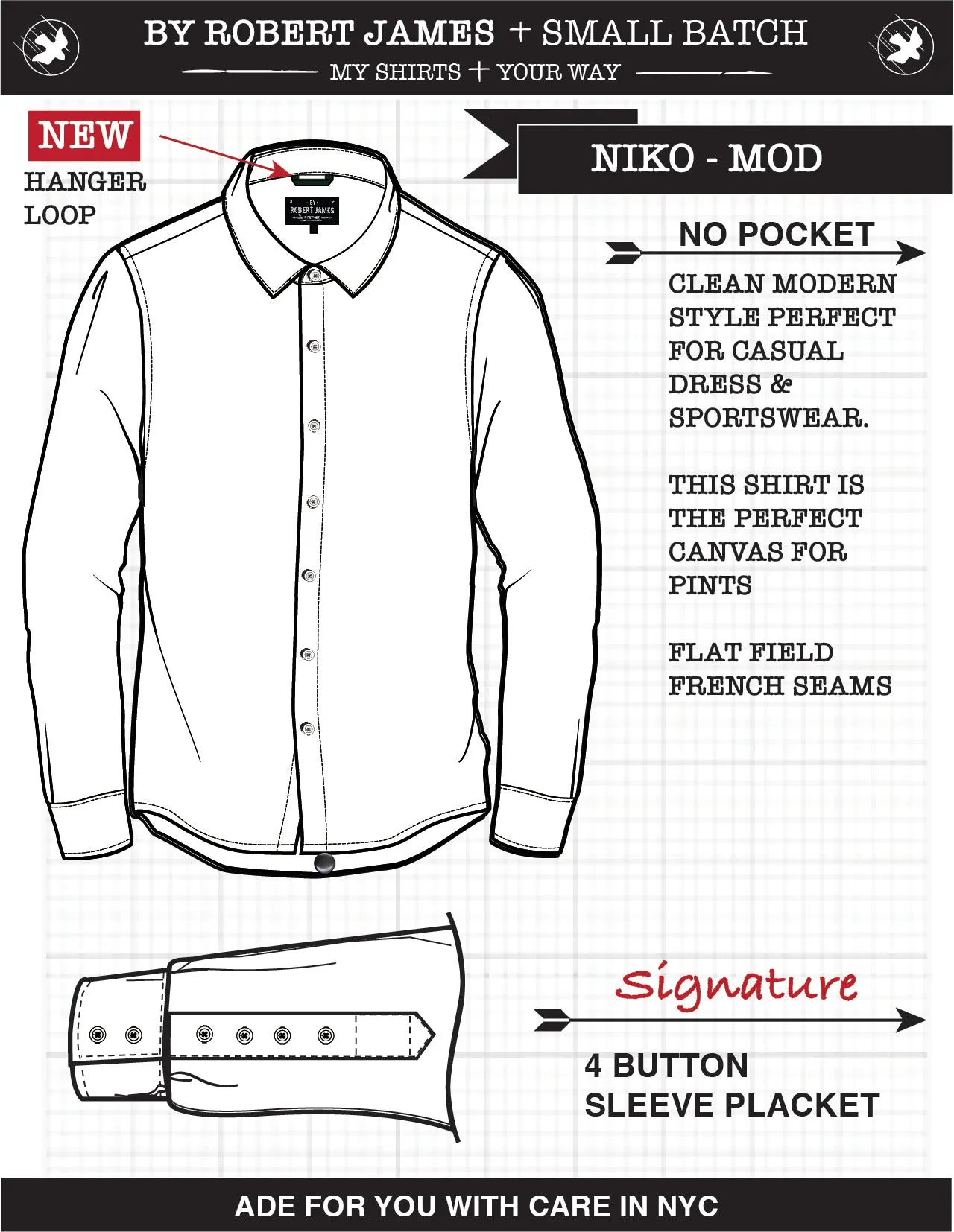 NIKO  SMALL BATCH STYLES- "TARTANS #1