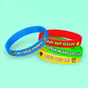 Paw Patrol Silicone Bracelets - Pack of 4