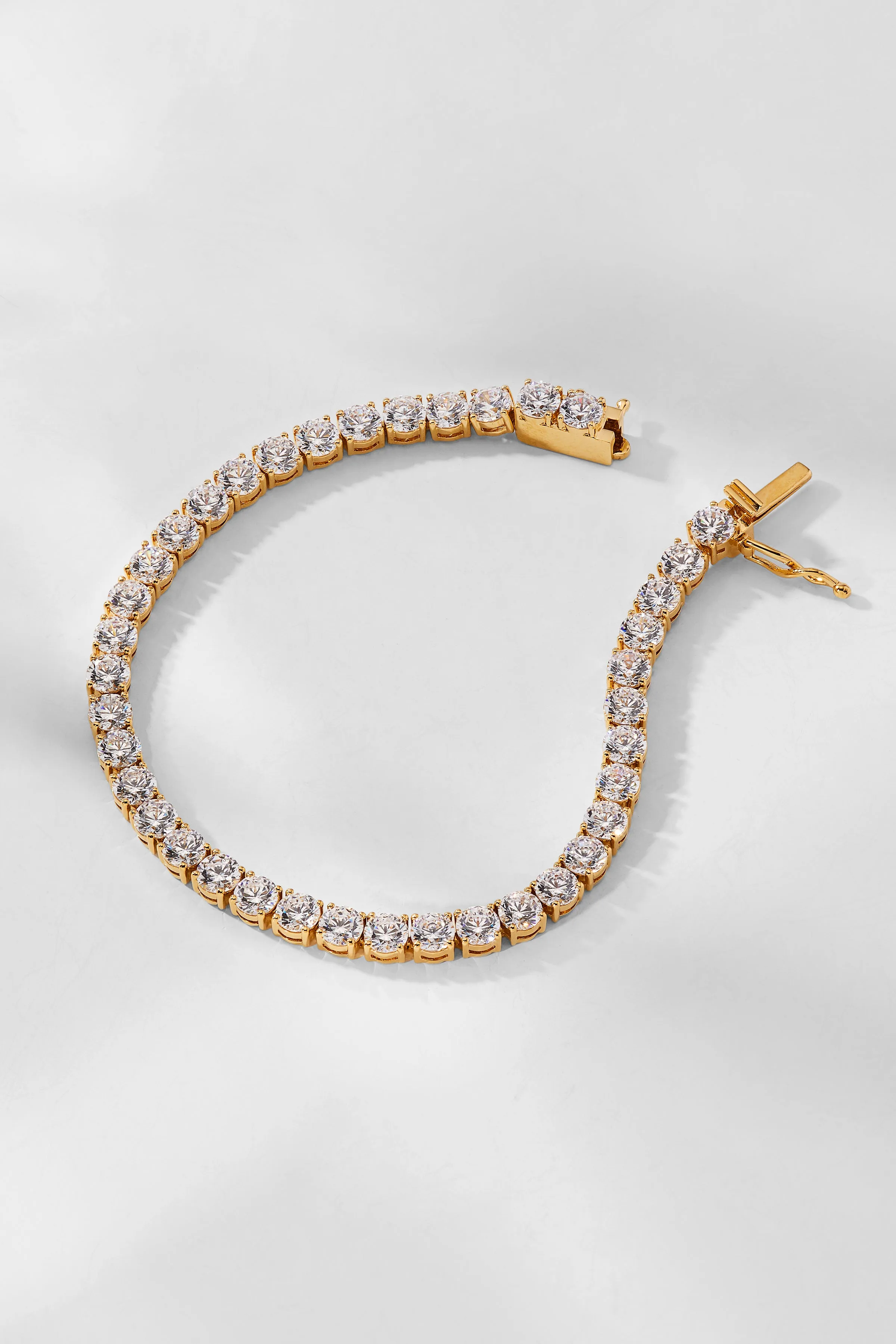 PERFECT TENNIS 4MM CZ 6.5" BRACELET