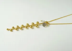 Pippa Pendant with Labradorite