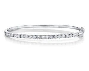 Shy Creation Illusion Diamond Bangle Bracelet