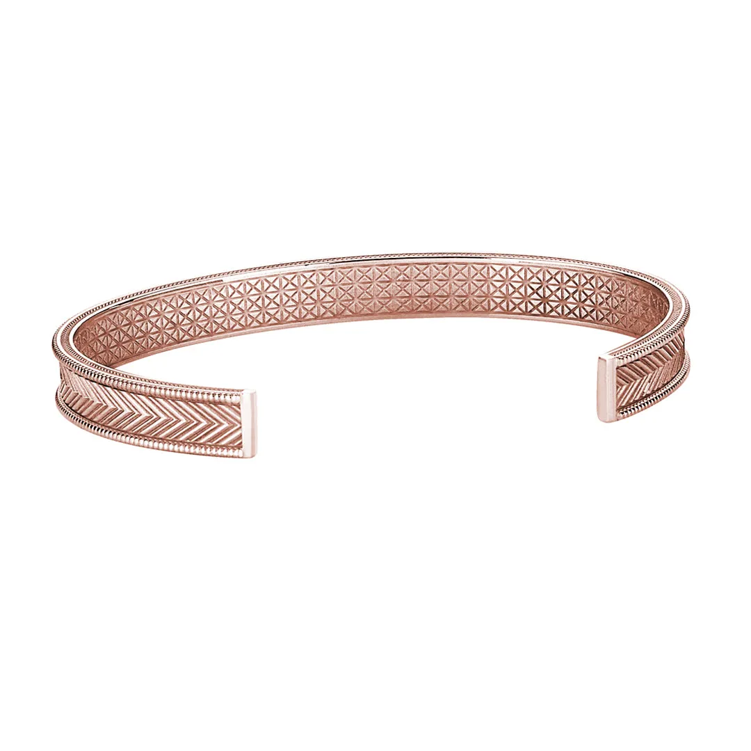Signature Arrow Cuff in Gold
