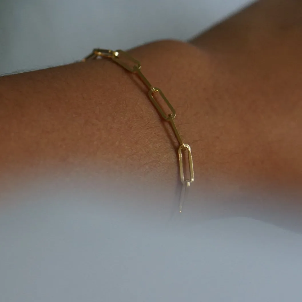 Super Paperclip Chain Bracelet
