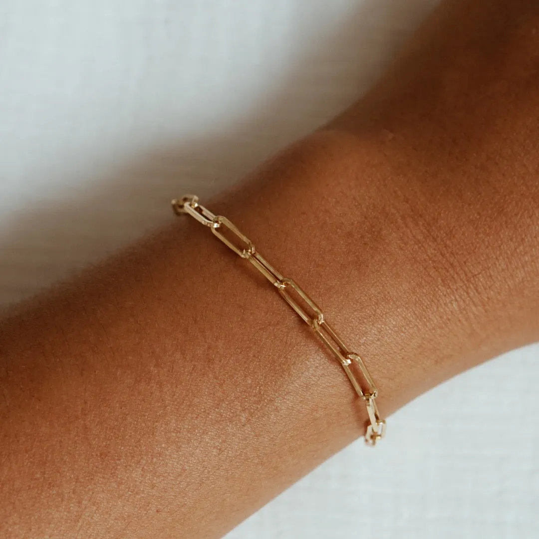 Super Paperclip Chain Bracelet