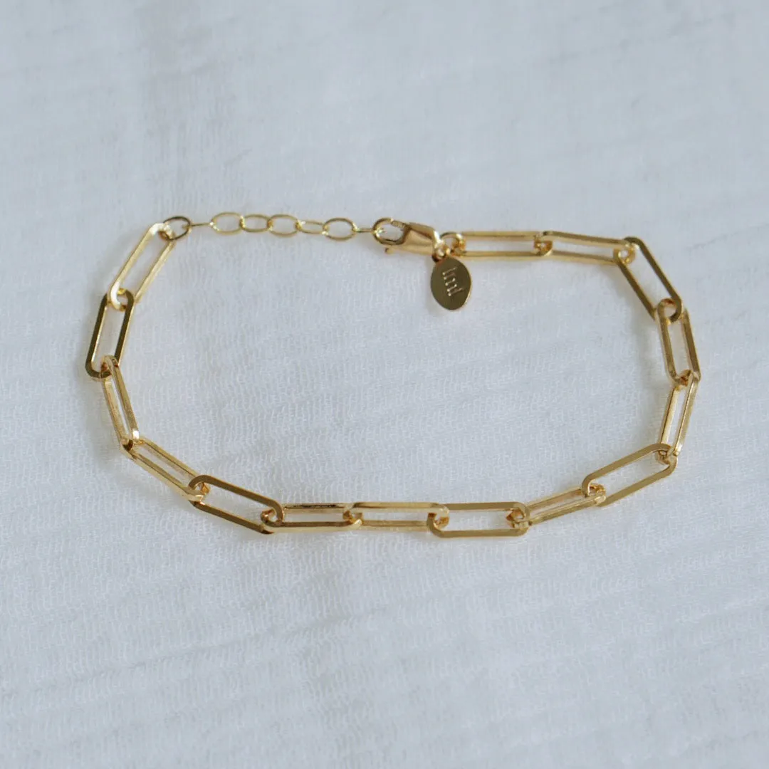 Super Paperclip Chain Bracelet